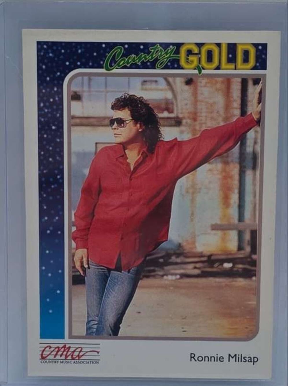 1992 Sterling Country Gold #89 Ronnie Milsap Card